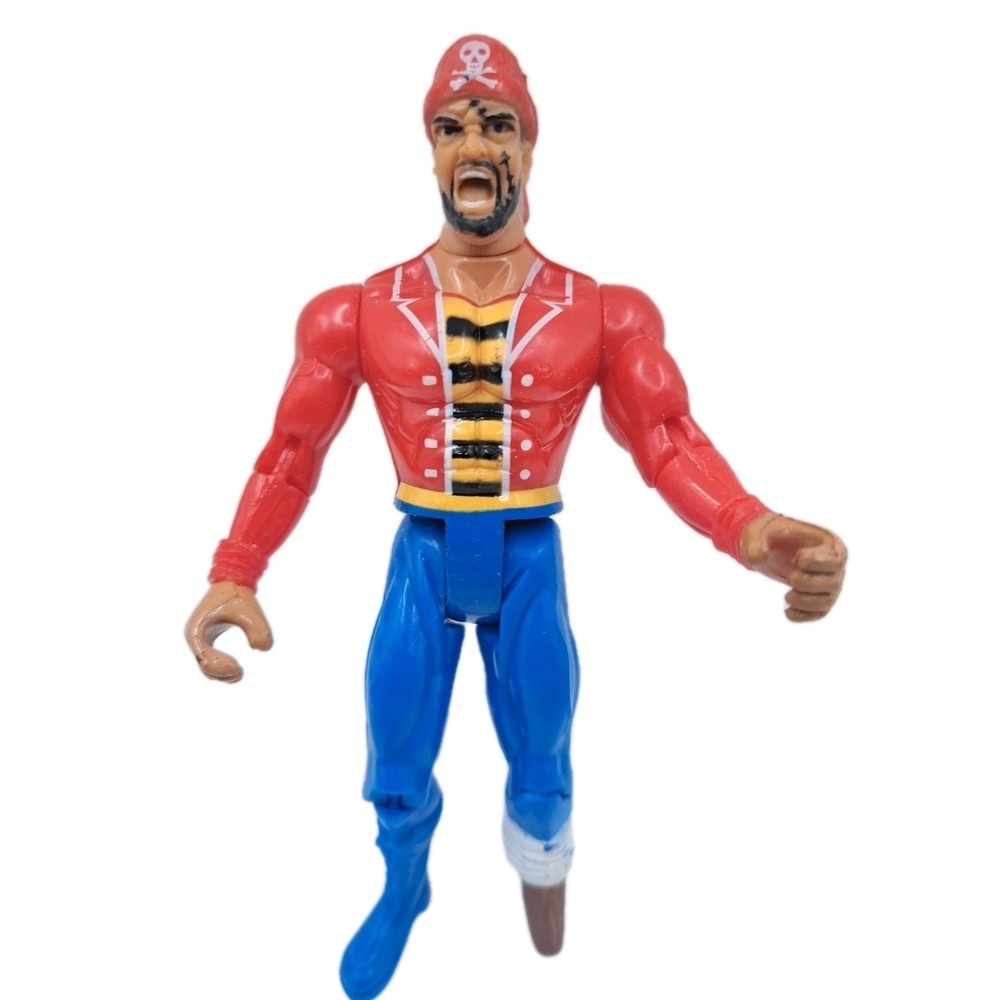 Greenbrier International Action Figure Pirate with Peg Leg 5 1/2"